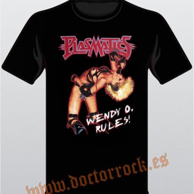 Camiseta Plasmatics Wendy O. Rules!
