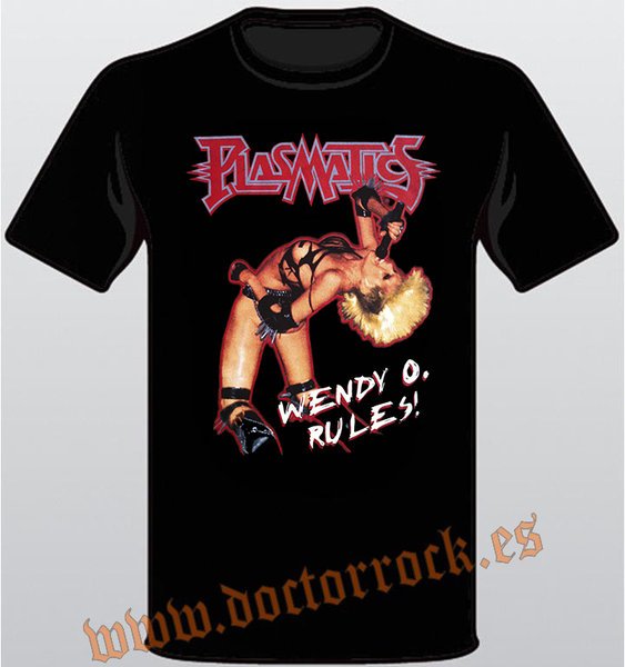 Camiseta Plasmatics Wendy O. Rules!