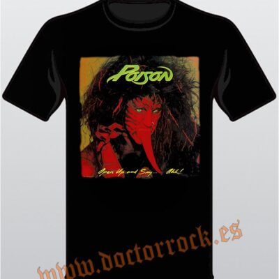 Camiseta Poison Open up..