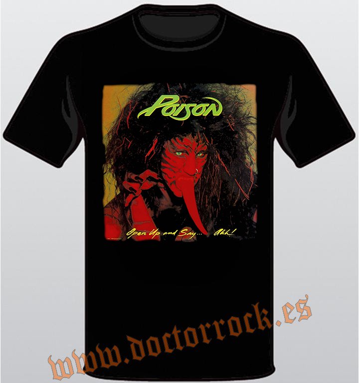 Camiseta Poison Open up..