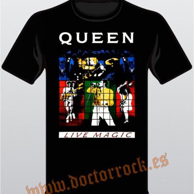 Camiseta Queen Live Magic