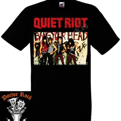 Camiseta Quiet Riot Bang Your Head