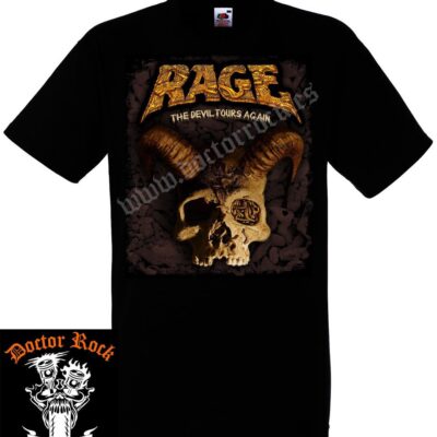 Camiseta Rage The Devil Tours Again