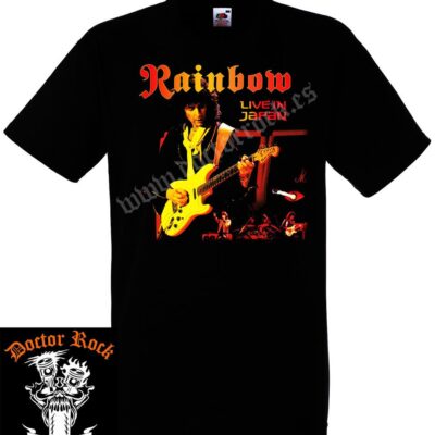Camiseta Rainbow Live In Japan