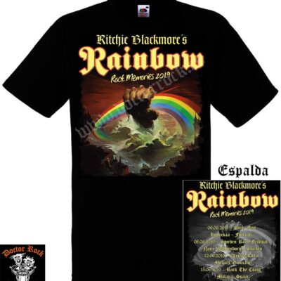 Camiseta Rainbow Rock Memories 2019