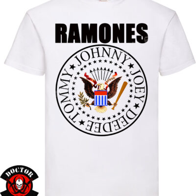 Camiseta Ramones Blanca