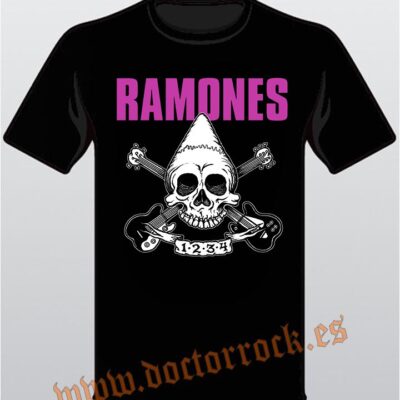 Camiseta Ramones Pinhead Skull