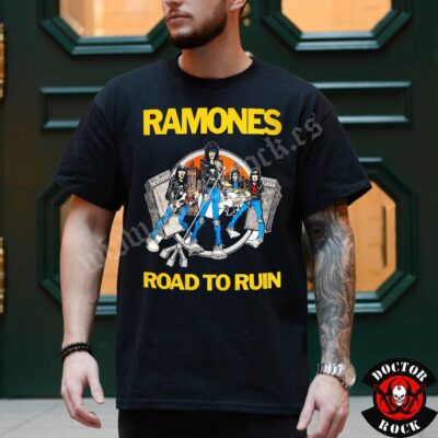 Camiseta Ramones Road To Ruin Mod 2
