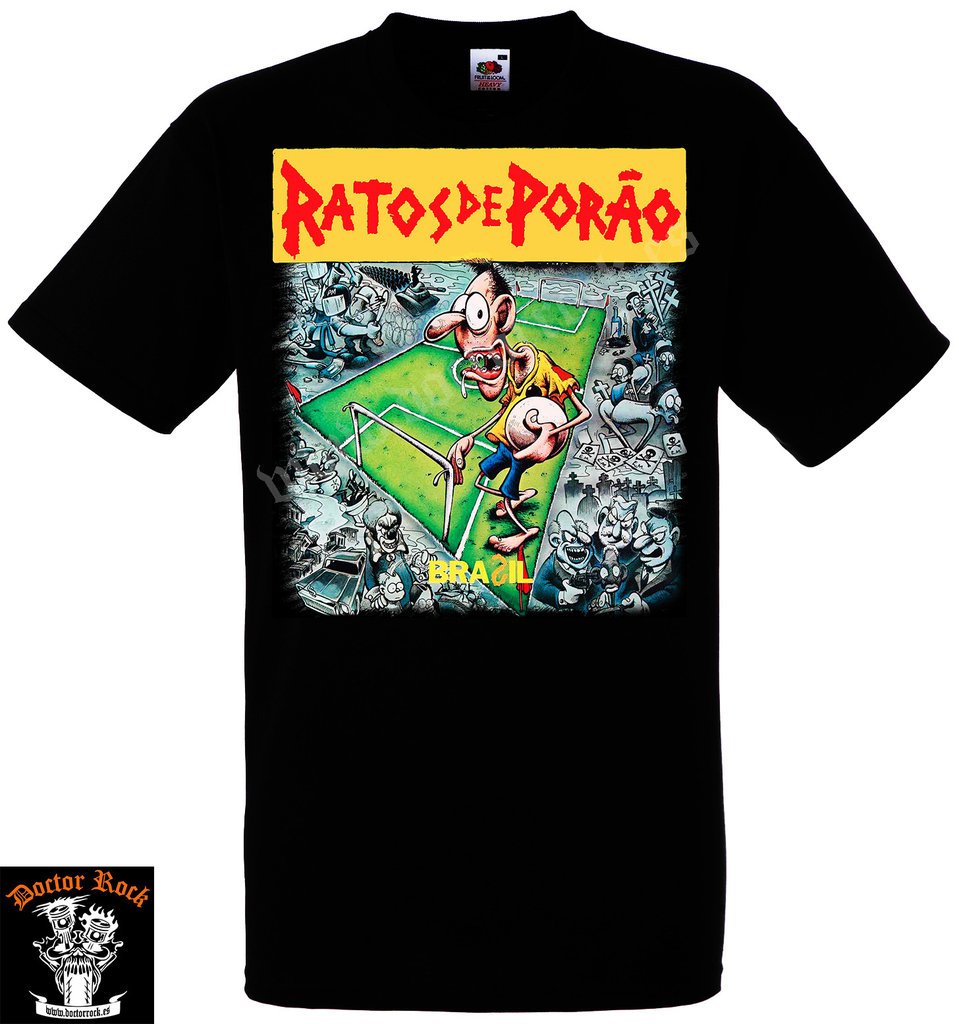 Camiseta Ratos De Porao Brasil