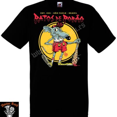 Camiseta Ratos De Porao Est 1981