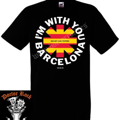 Camiseta Red Hot Chili Peppers Barcelona 2011
