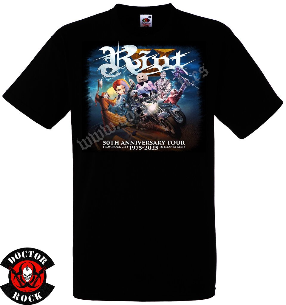 Camiseta Riot 50th Anniversary Tour