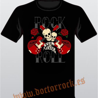 Camiseta Rock & Roll Forever