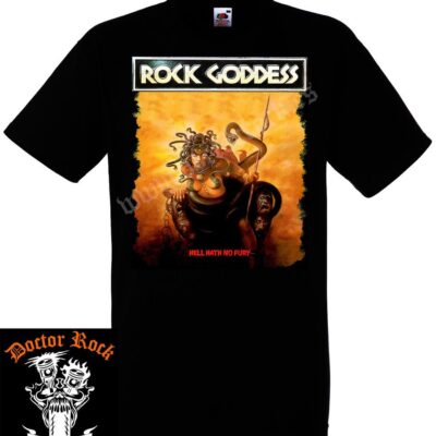 Camiseta Rock Goddess Hell Hath No Fury