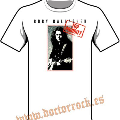 Camiseta Rory Gallagher Top Priority
