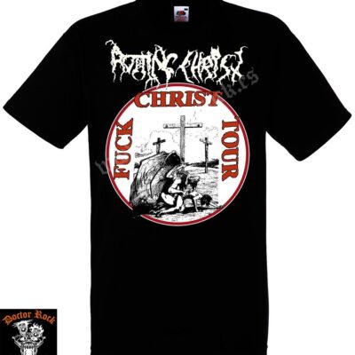 Camiseta Rotting Christ Fuck Christ Tour