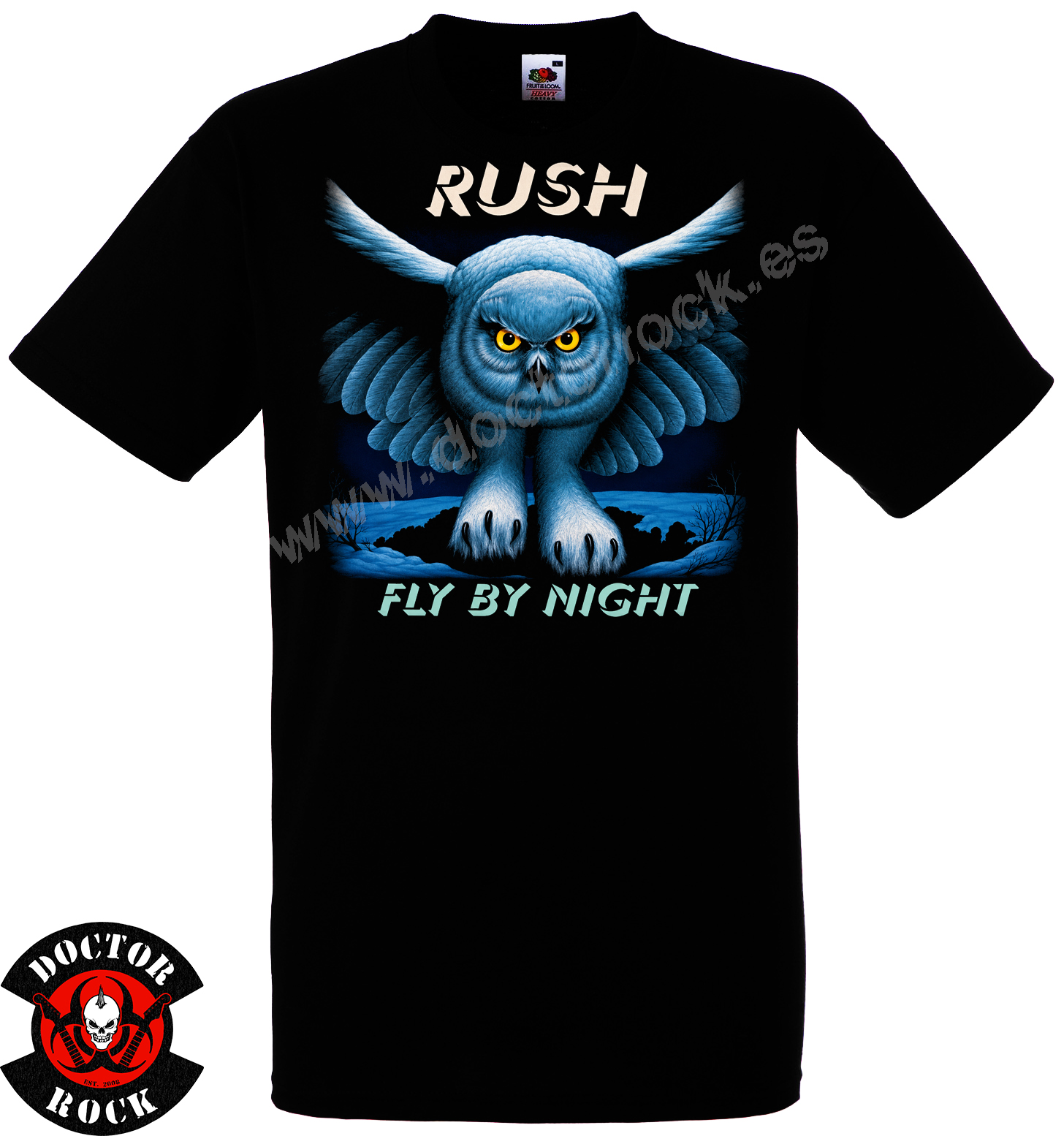 Camiseta Rush Fly By Night - Imagen 2