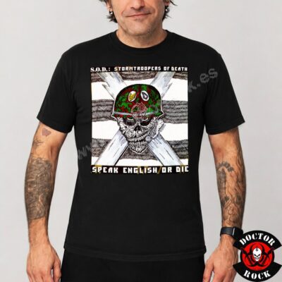Camiseta S.O.D. Speak English or Die