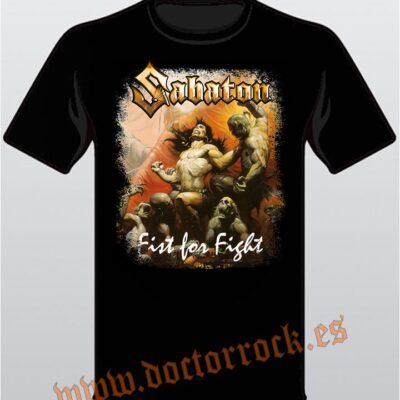 Camiseta Sabaton Fist For Fight