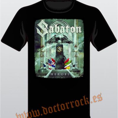Camiseta Sabaton Heroes Mod 2