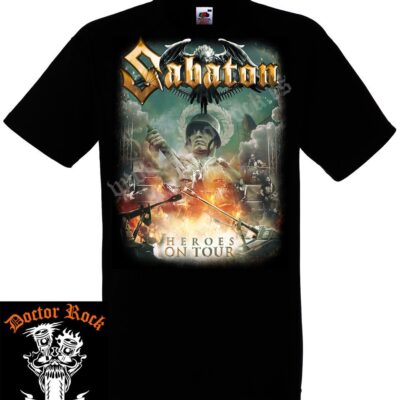 Camiseta Sabaton Heroes On Tour