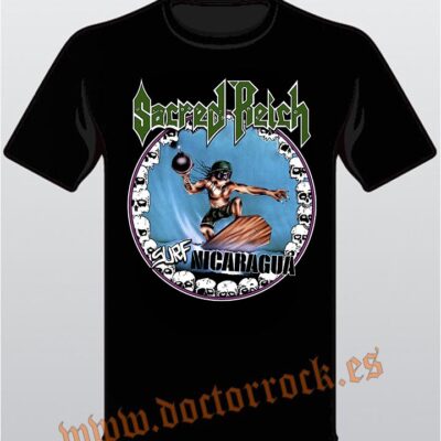 Camiseta Sacred Reich Surf Nicaragua