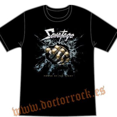 Camiseta Savatage Power of the Night