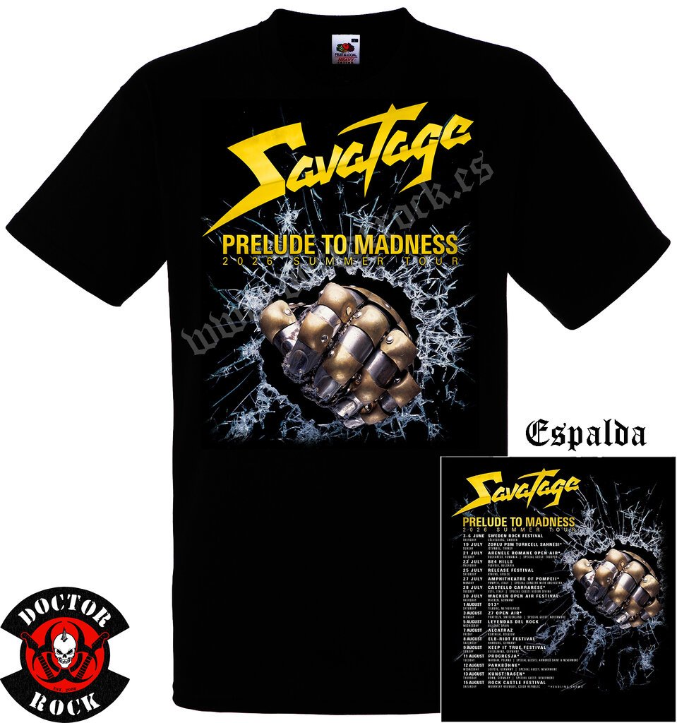 Camiseta Savatage 2026 Tour