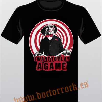 Camiseta Saw I Want To Play A Game