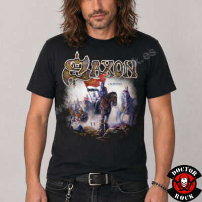 Camiseta Saxon Crusader