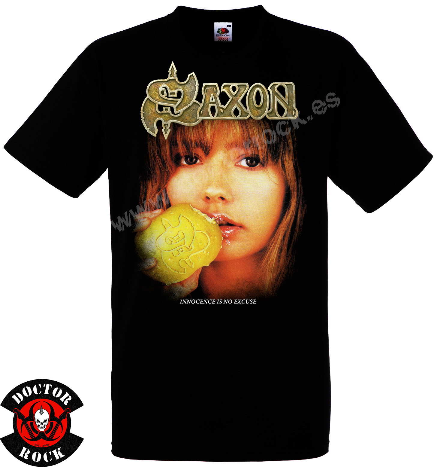 Camiseta Saxon Innocence Is No Excuse - Imagen 2