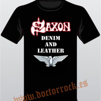 Camiseta Saxon Denim And Leather