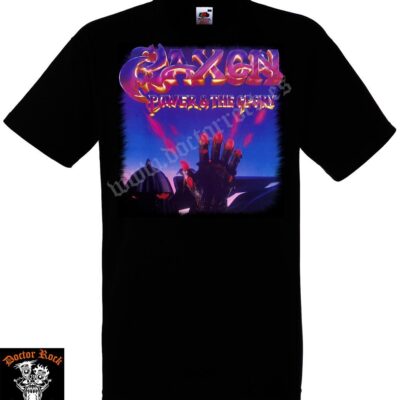Camiseta Saxon Power And The Glory