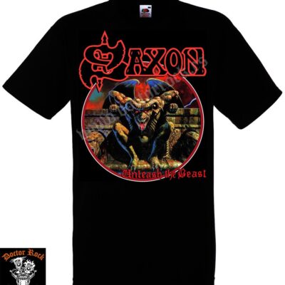 Camiseta Saxon Unleash The Beast