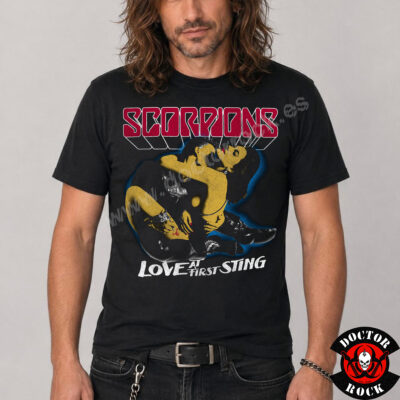 Camiseta Scorpions Love At First Sting