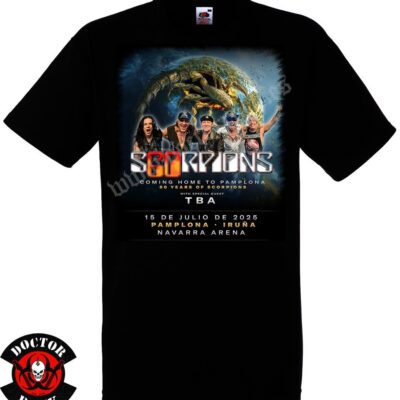 Camiseta Scorpions Pamplona 2025