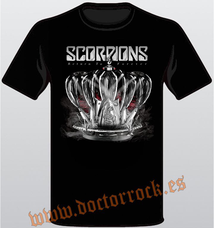 Camiseta Scorpions Return To Forever