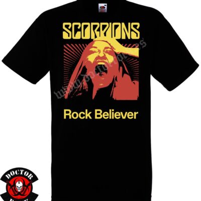 Camiseta Scorpions Rock Believer