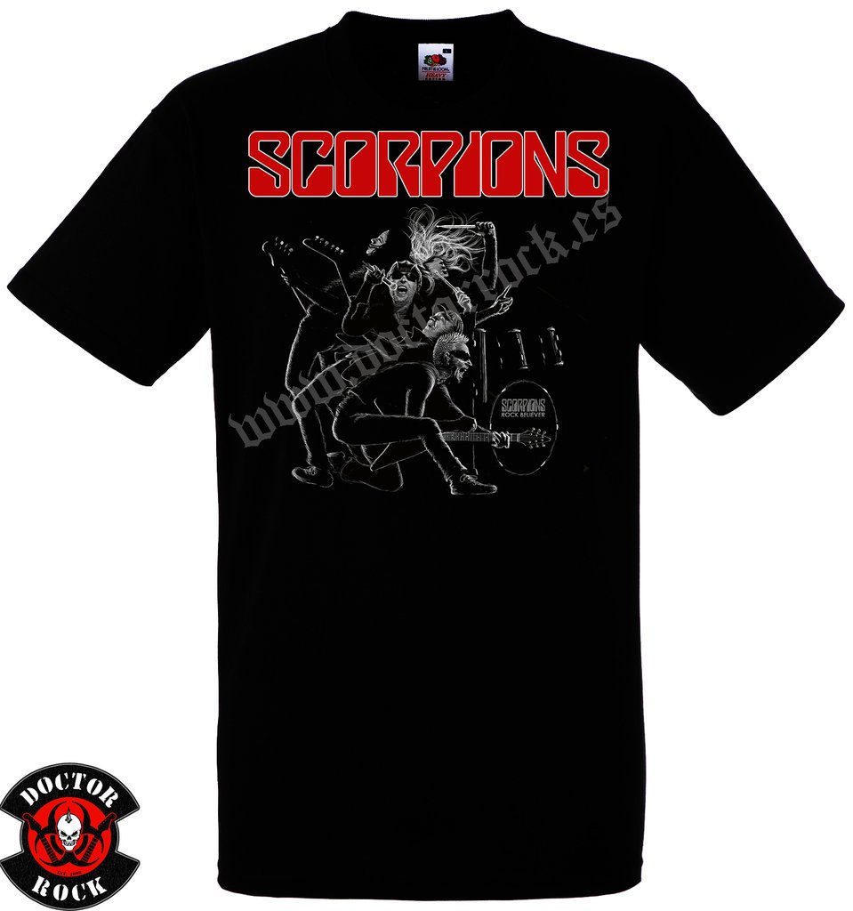Camiseta Scorpions Rock Believer Alt