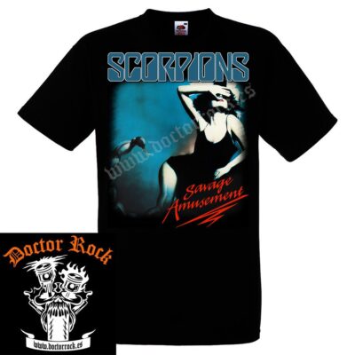 Camiseta Scorpions Savage Amusement