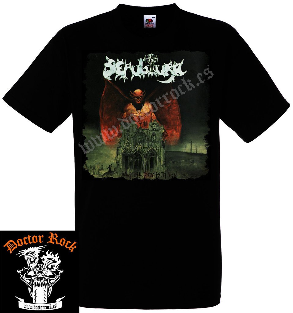 Camiseta Sepultura Bestial Devastation