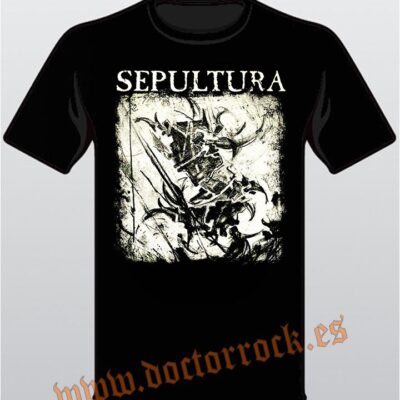 Camiseta Sepultura Distressed Logo