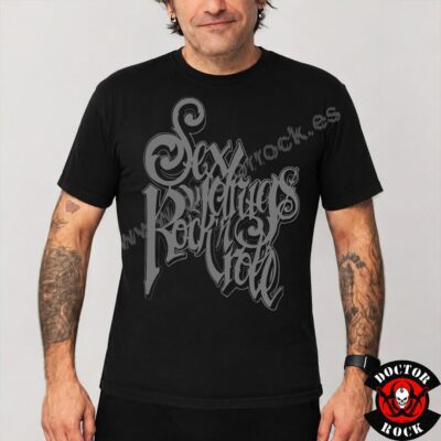 Camiseta Sex, Drugs and Rock and Roll