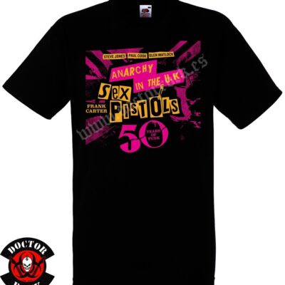 Camiseta Sex Pistols 50 Years Of Punk