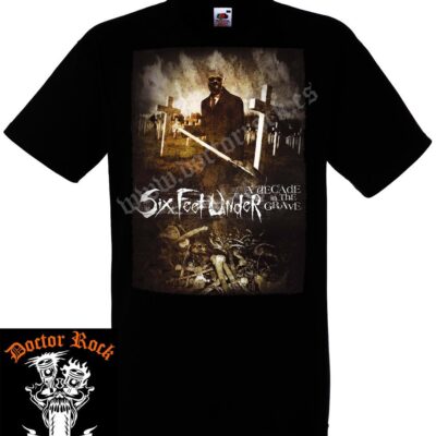Camiseta Six Feet Under Decade In The Grave