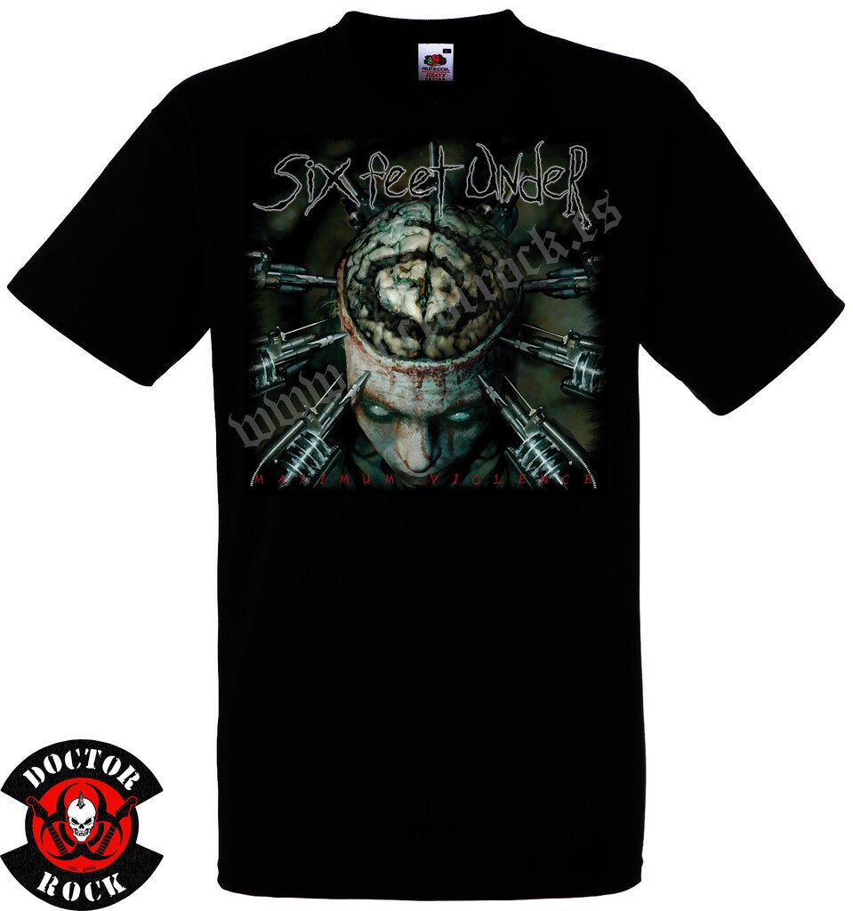Camiseta Six Feet Under Maximum Violence