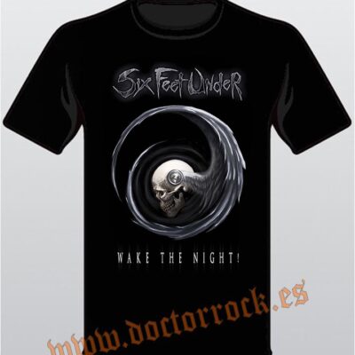 Camiseta Six Feet Under Wake The Night