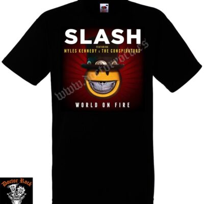 Camiseta Slash World On Fire