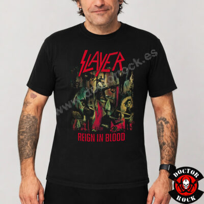 Camiseta Slayer Reign in Blood