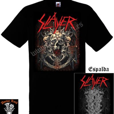 Camiseta Slayer 2018 Tour